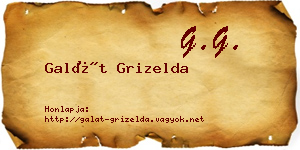 Galát Grizelda névjegykártya